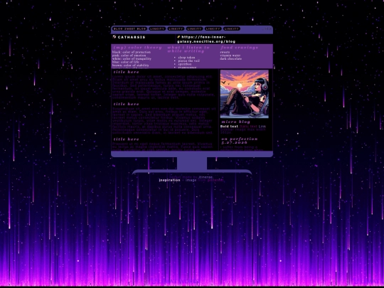 blog screenshot