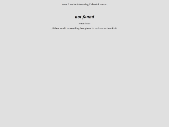 not_found screenshot