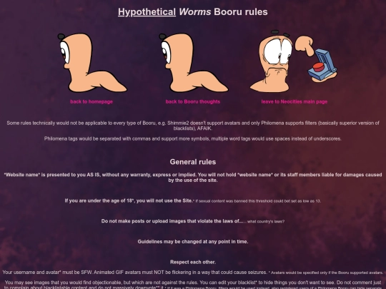 boorurules screenshot