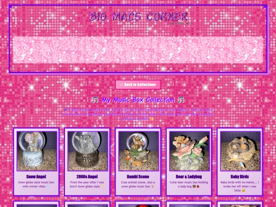Collections/musicbox screenshot
