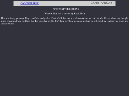 ABOUT screenshot