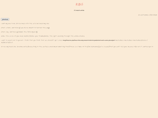 homepage/entries/ribs screenshot