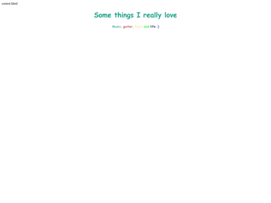 RandomCSS screenshot
