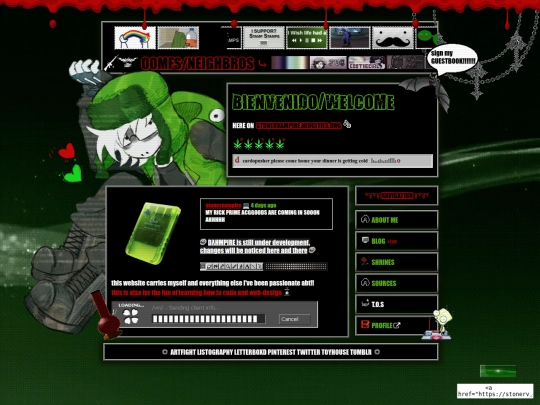 home screenshot