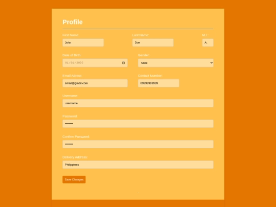 profile screenshot