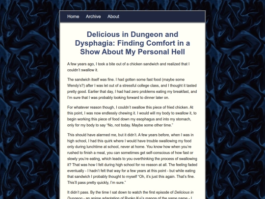 posts/2024-04-08_Delicious-and-Dungeon-and-Dysphagia screenshot