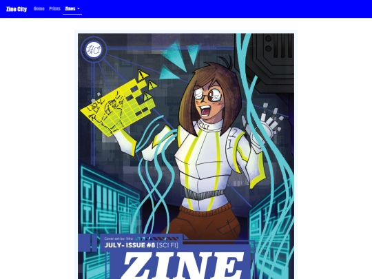 ZineCity-Scifi screenshot