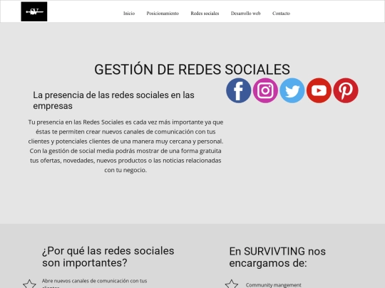 Redes-sociales screenshot