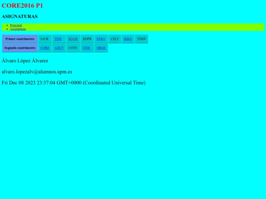 Practica1/asignaturas screenshot