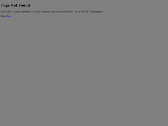 not_found screenshot