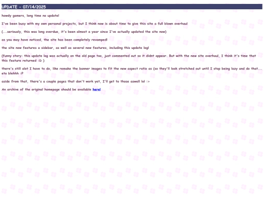 updatelog screenshot
