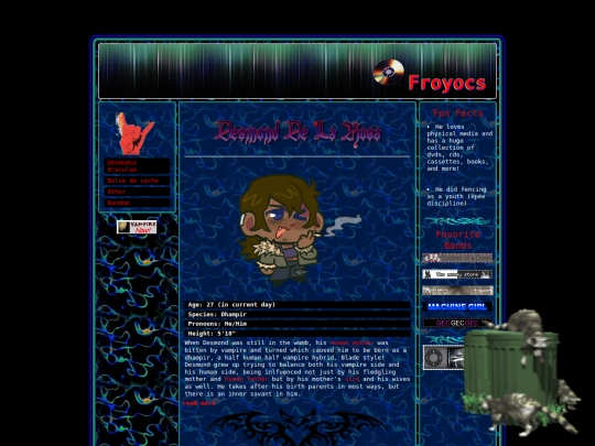 desmond_profile screenshot