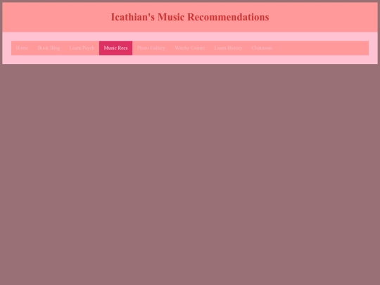 song_recommendations screenshot
