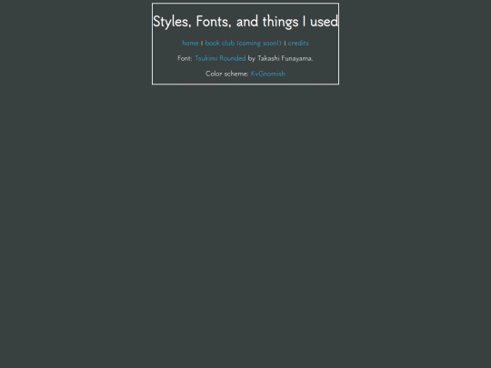 credits screenshot