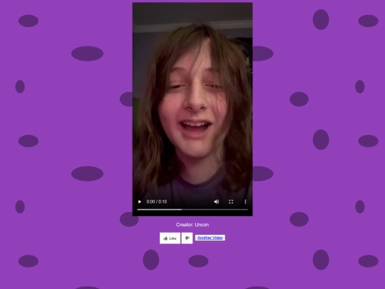 videos/response screenshot