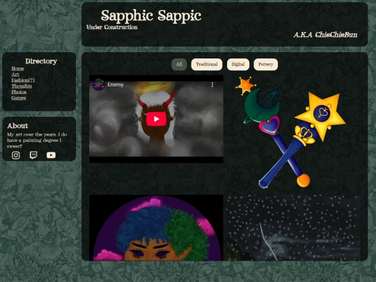 html/art screenshot