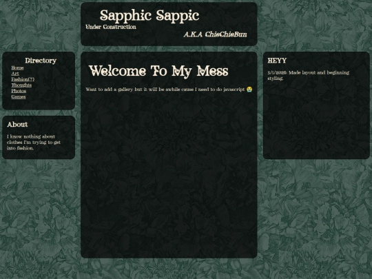 html/fashion screenshot