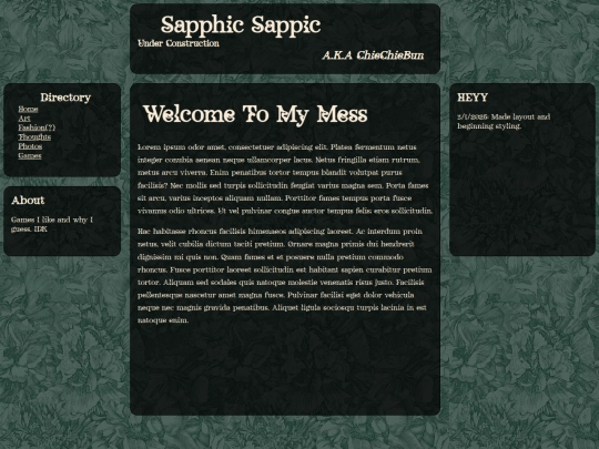 html/games screenshot