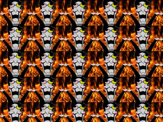 burning screenshot