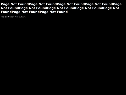 not_found screenshot