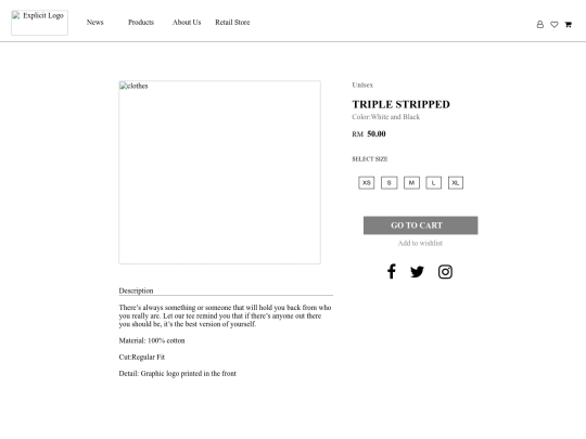 Product tab screenshot