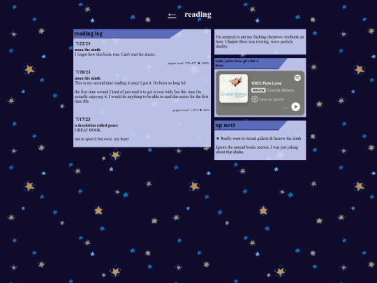 reading screenshot