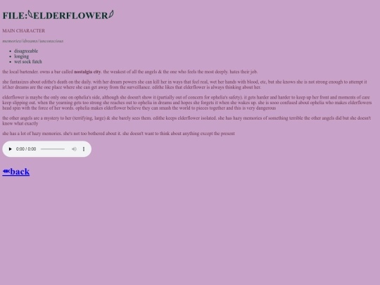elderflower screenshot