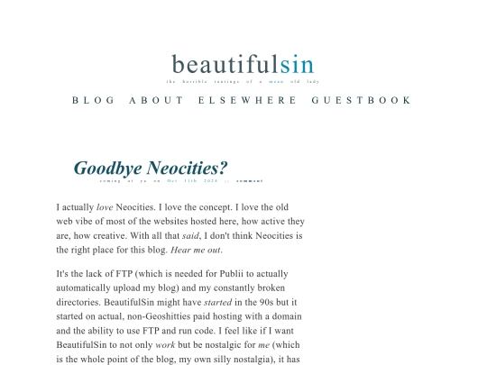 goodbye-neocities screenshot