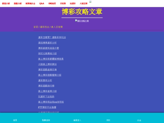 blog screenshot