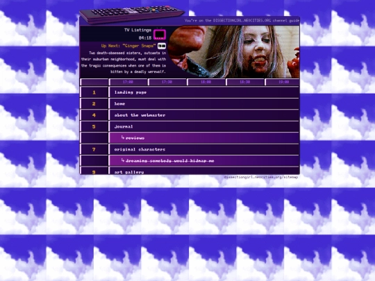 sitemap screenshot