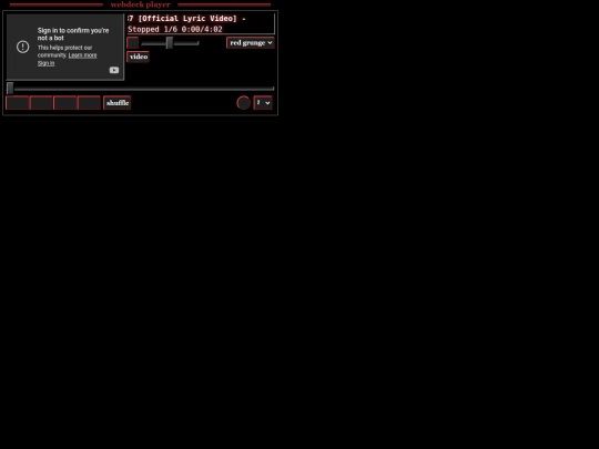 webdeck-player screenshot