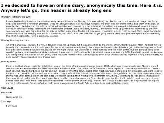 MyDiary screenshot