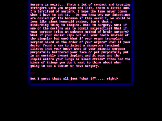 surgery screenshot