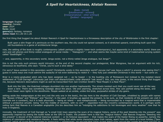 reviews/a-spell-for-heartsickness screenshot