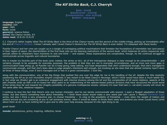 reviews/chanur-kif screenshot