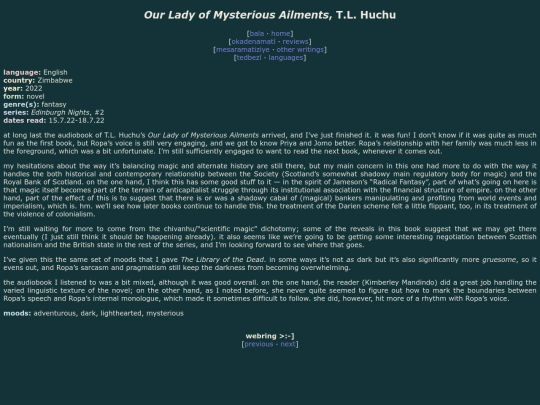 reviews/enights-our-lady-of-mysterious-ailments screenshot
