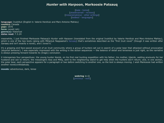 reviews/hunter-with-harpoon screenshot
