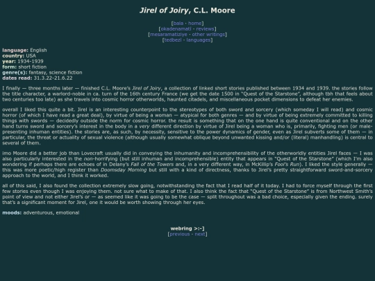 reviews/jirel-of-joiry screenshot