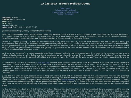 reviews/la-bastarda screenshot