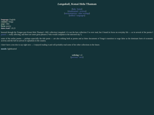 reviews/langakali screenshot