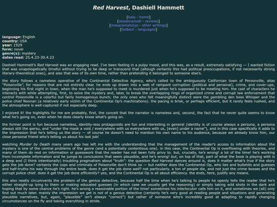 reviews/red-harvest screenshot