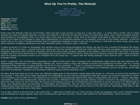 reviews/shut-up-youre-pretty screenshot