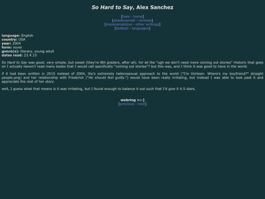 reviews/so-hard-to-say screenshot