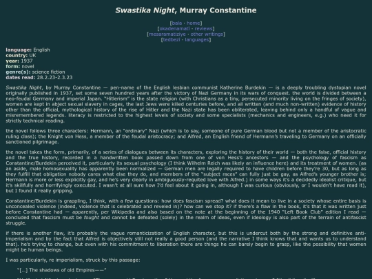 reviews/swastika-night screenshot