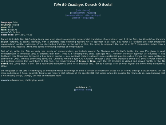 reviews/tain-bo-cuailnge-o-scolai screenshot