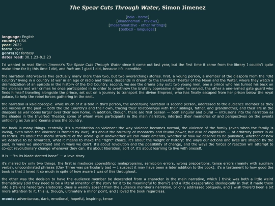 reviews/the-spear-cuts-through-water screenshot