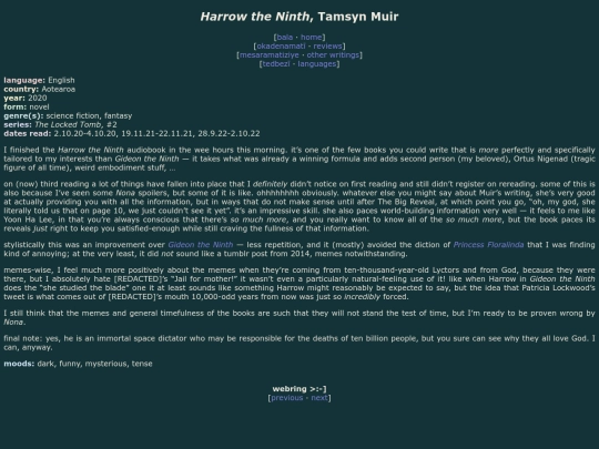 reviews/tlt-harrow-the-ninth screenshot