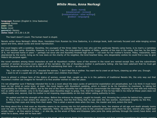 reviews/white-moss screenshot