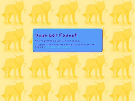 not_found screenshot