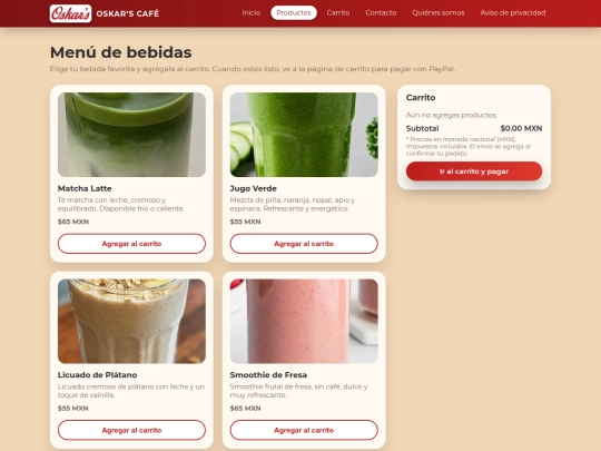 productos screenshot